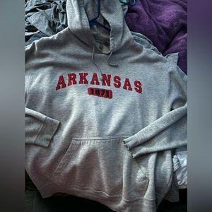 Arkansas hoodie sz large unisex